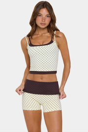 Oh Polly Bo+Tee débardeur beige cookie butter sport