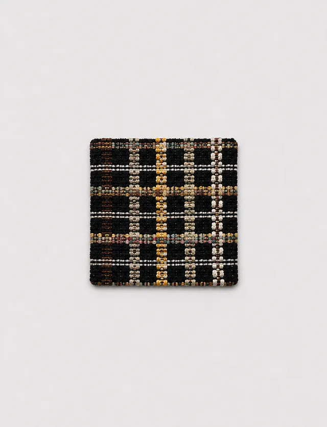 The Ethiquette Coaster in Paris dessous de verre tweed