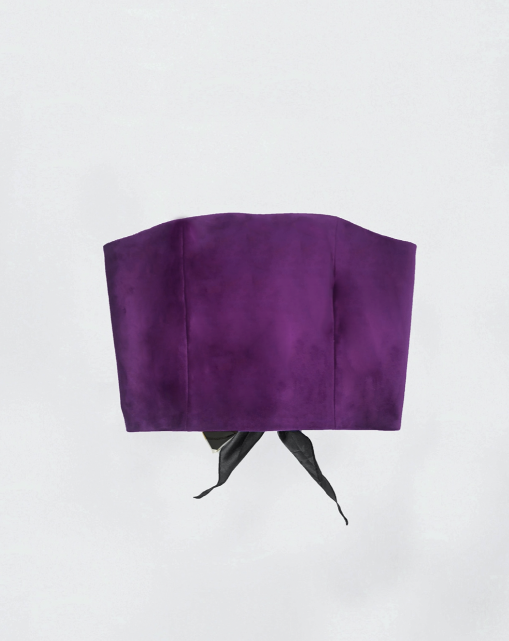 The Ethiquette Bustiers bustier Coco magenta velours XS