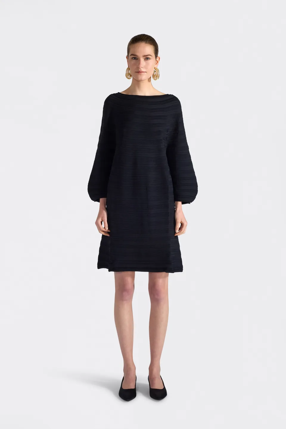 Liviana Conti Cleo robe courte viscose Noir