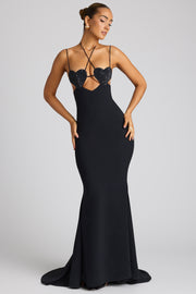 Oh Polly Serena 8236 robe de soirée noire