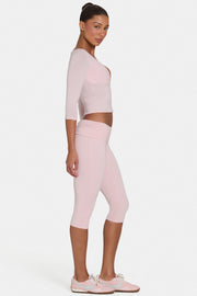 Oh Polly Trousers ButterCloud Capri legging blush sculptant