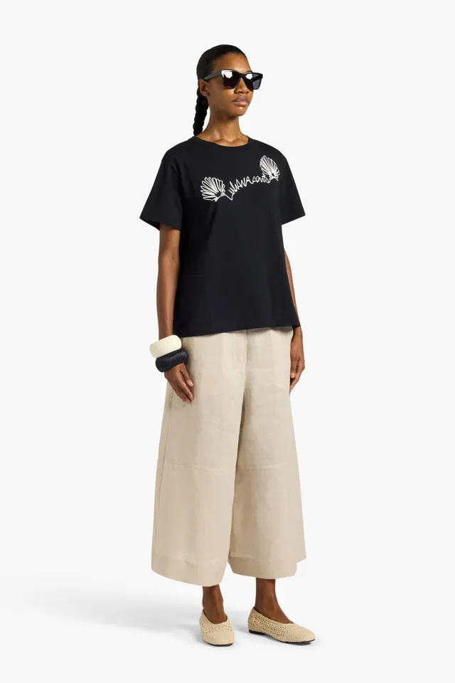 Liviana Conti Chad t-shirt femme noir en coton