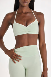 Bo+Tee Soft Active brassière sport pistache maintien léger