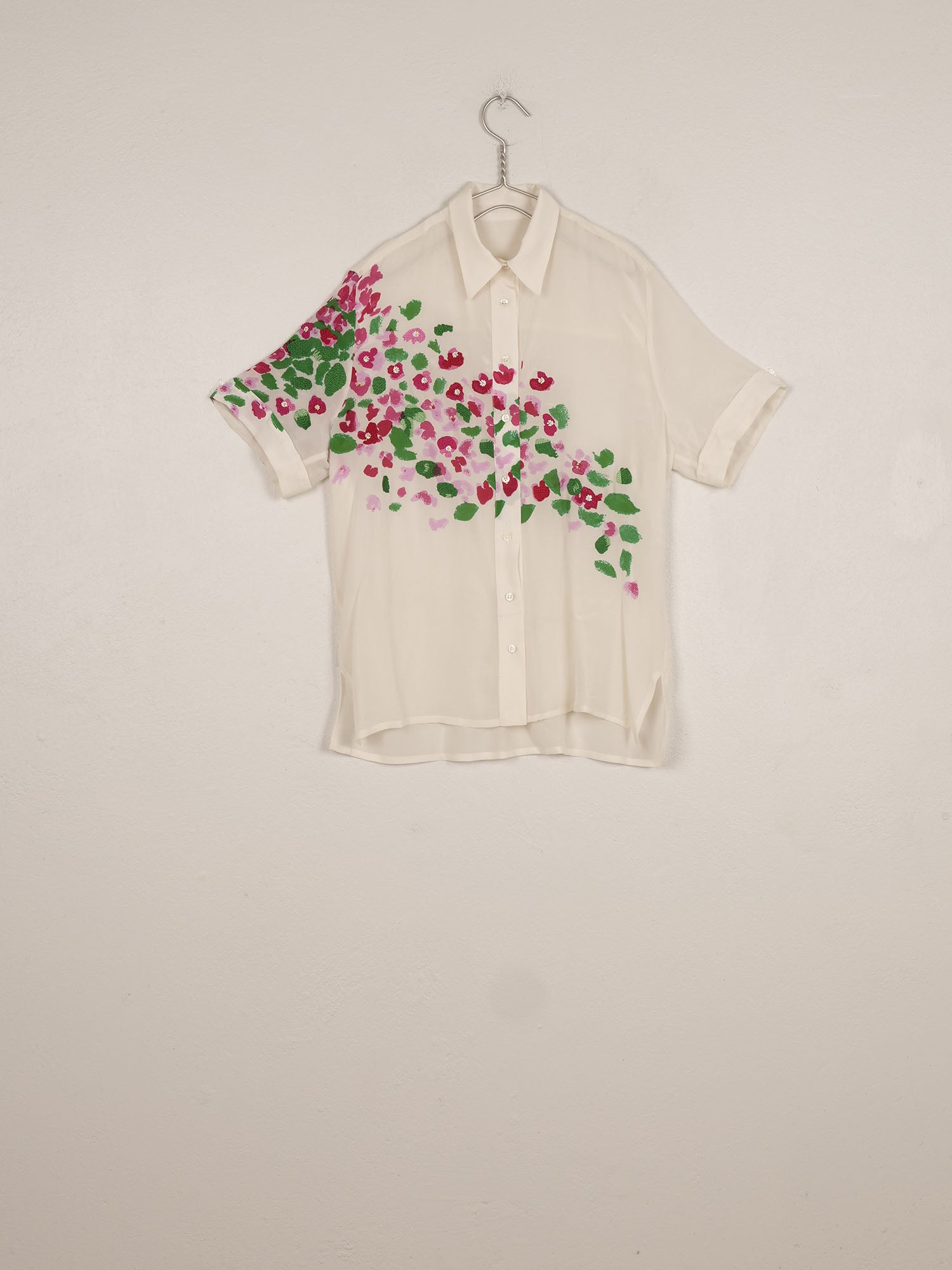 MII Mii en carte postale Chemise Karine chemise soie Cyclades
