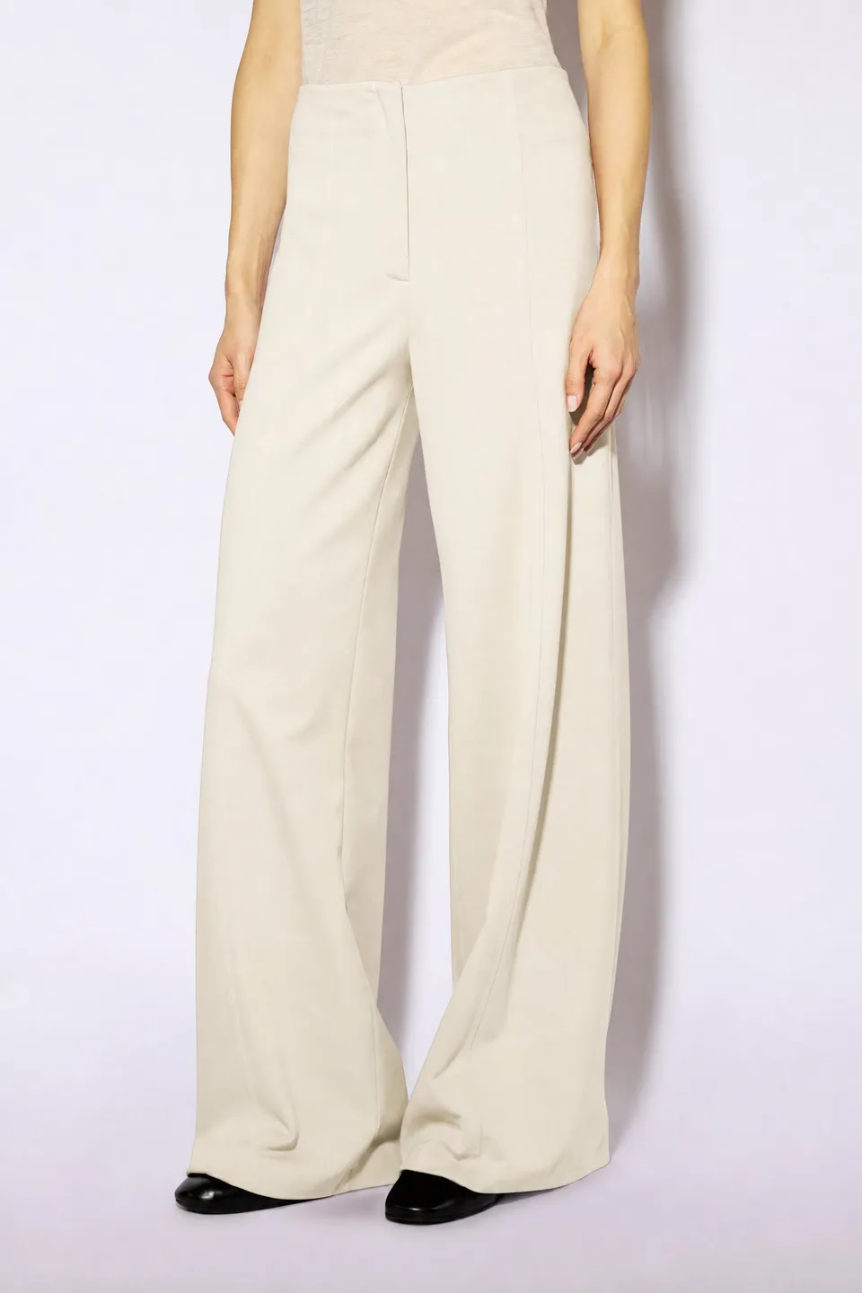 Liviana Conti Eric pantalon palazzo noir punto milano