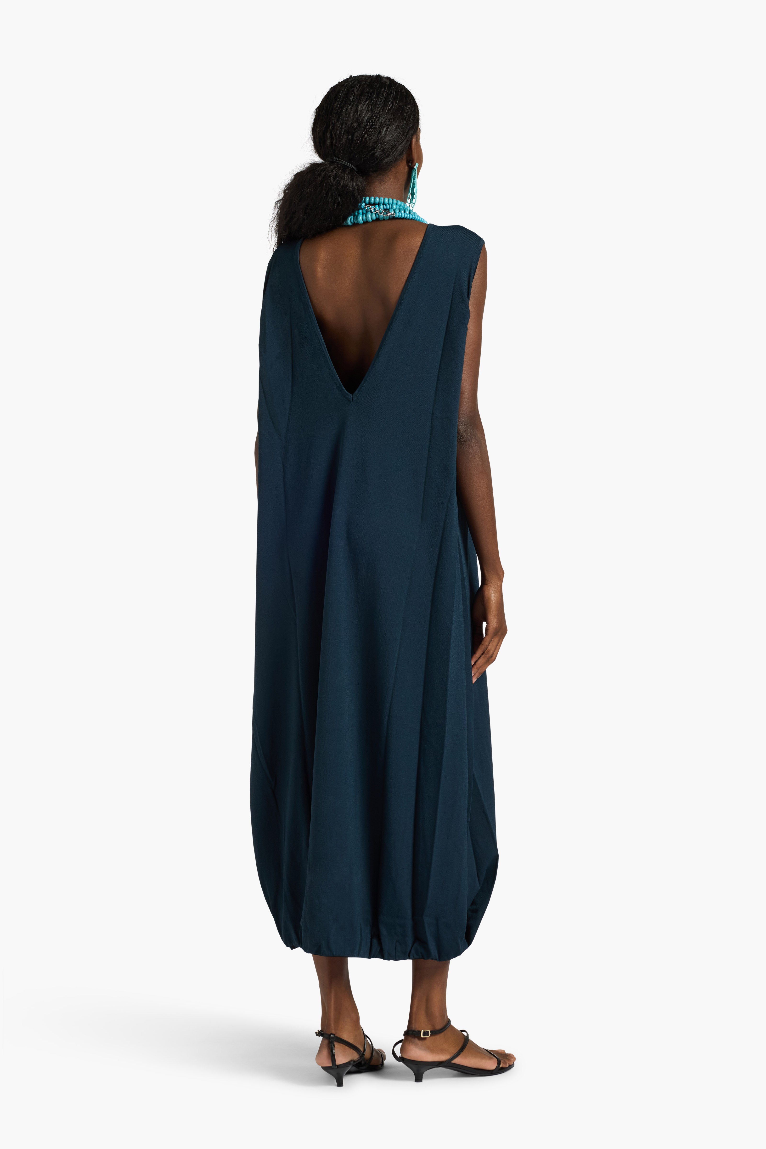 Liviana Conti Elisabeth robe midi abisso viscose