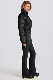 Oh Polly Coats Combinaison BT2395 Noire Ski Matelassée