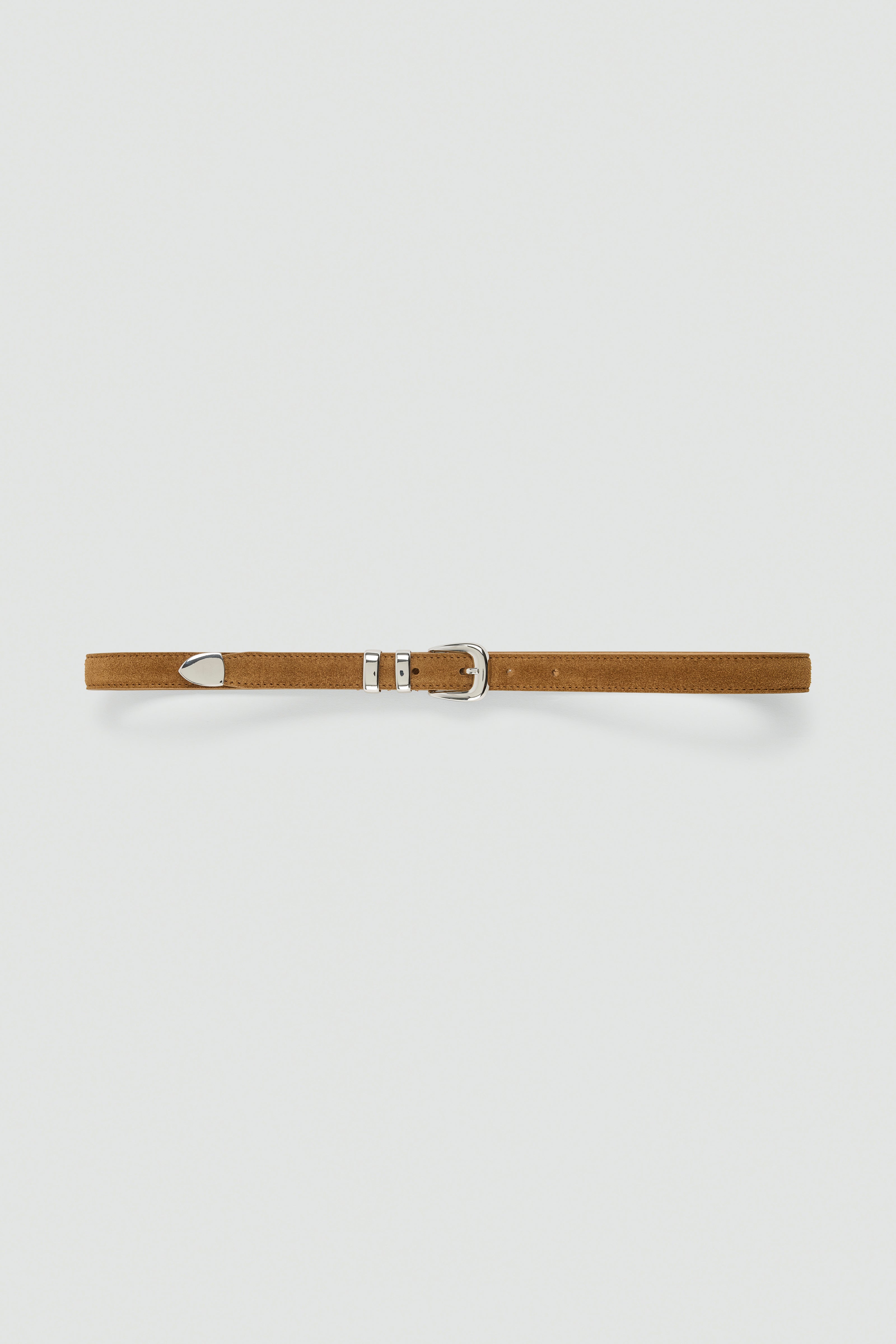 Liviana Conti Karen ceinture cuir brandy 2 cm