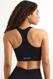 Oh Polly Bo+Tee FlexiRib Racerback Brassière Sport Noir