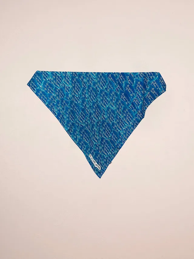Mii Mii en carte postale Carré Horizon foulard 70x70cm