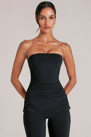 Oh Polly Lumi top bandeau noir long modal
