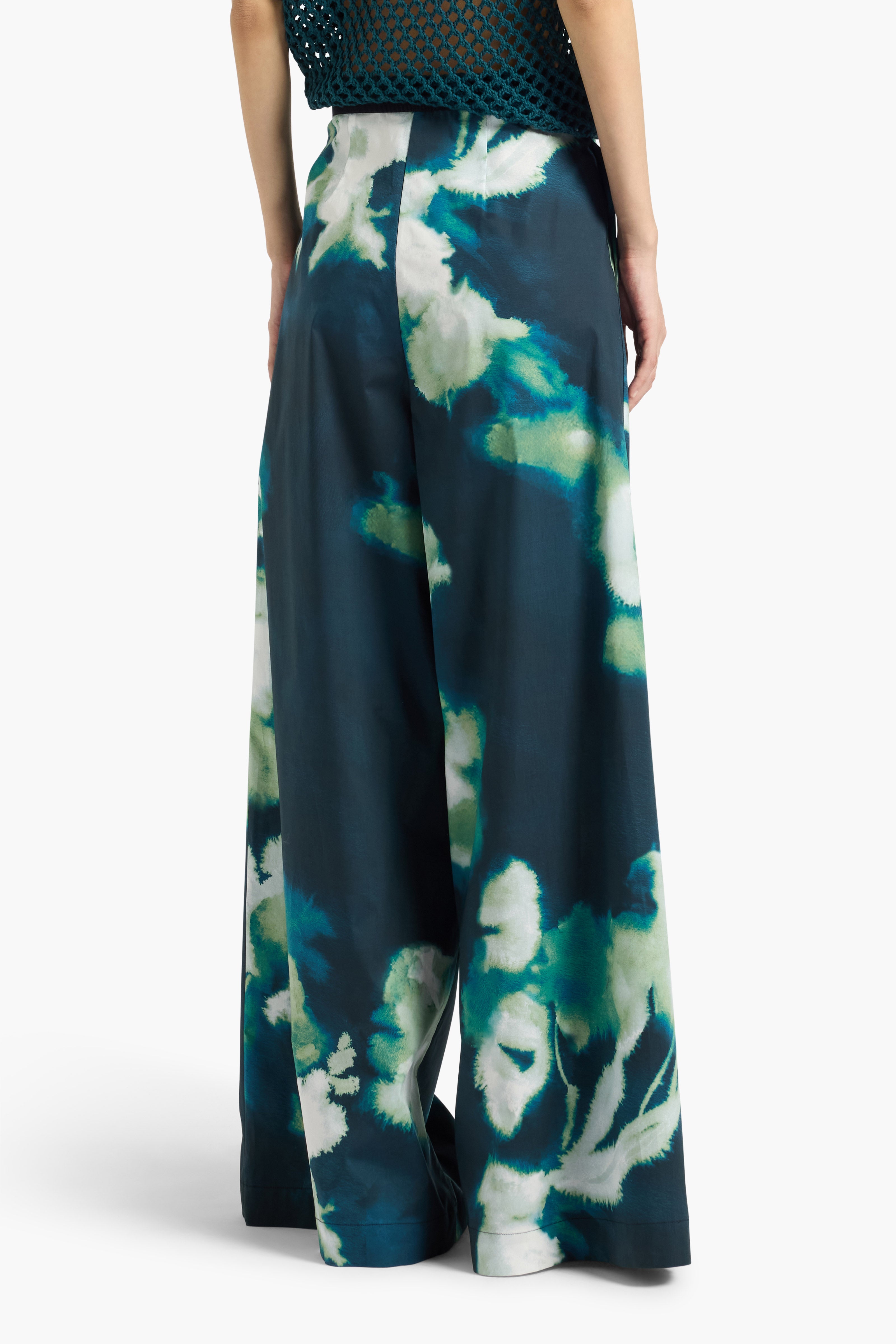 Liviana Conti Ilaria pantalon palazzo imprimé 38
