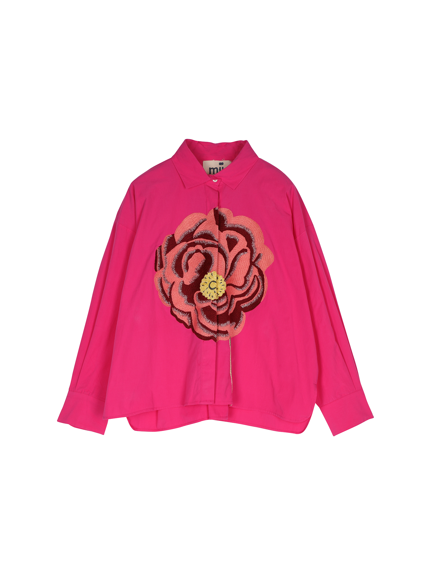 Mii Les iconiques Chemise Greta La Rose femme popeline