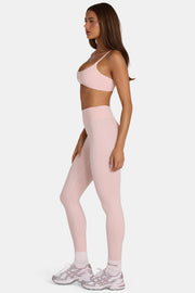 Bo+Tee Soft Active legging long rose chiné