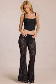 Oh Polly Calista 14667 pantalon dentelle noire