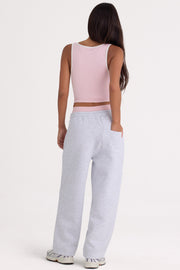 Oh Polly jogging coton gris marl coupe relax