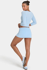 Oh Polly Shorts Jupe-Short ButterCloud Ciel Sculptant