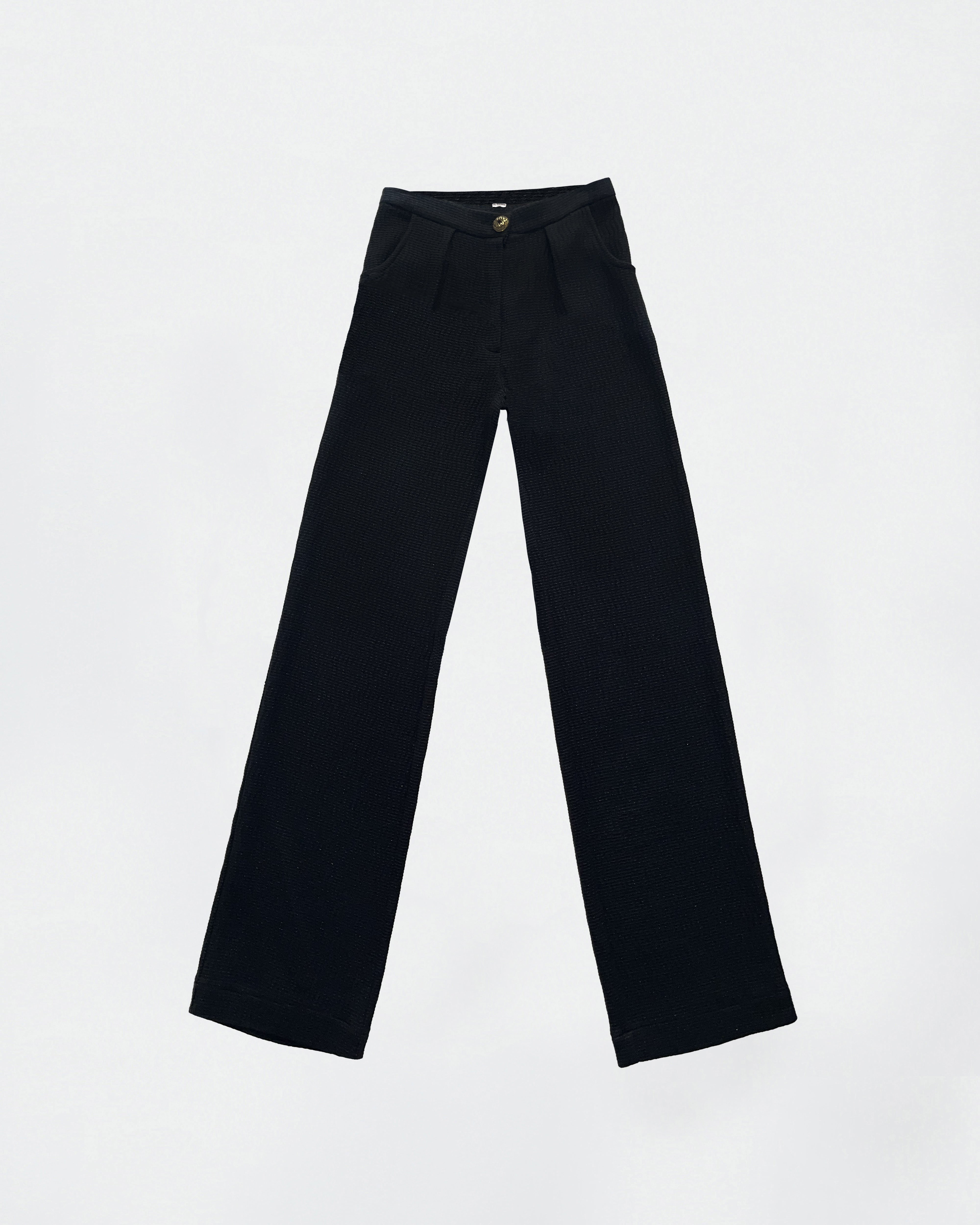 The Ethiquette Pantalons Luxembourg pantalon tweed droit XS-XL