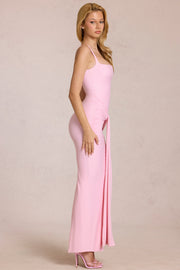 Oh Polly Nayeli 16149 Robe Maxi Blossom Pink Jersey