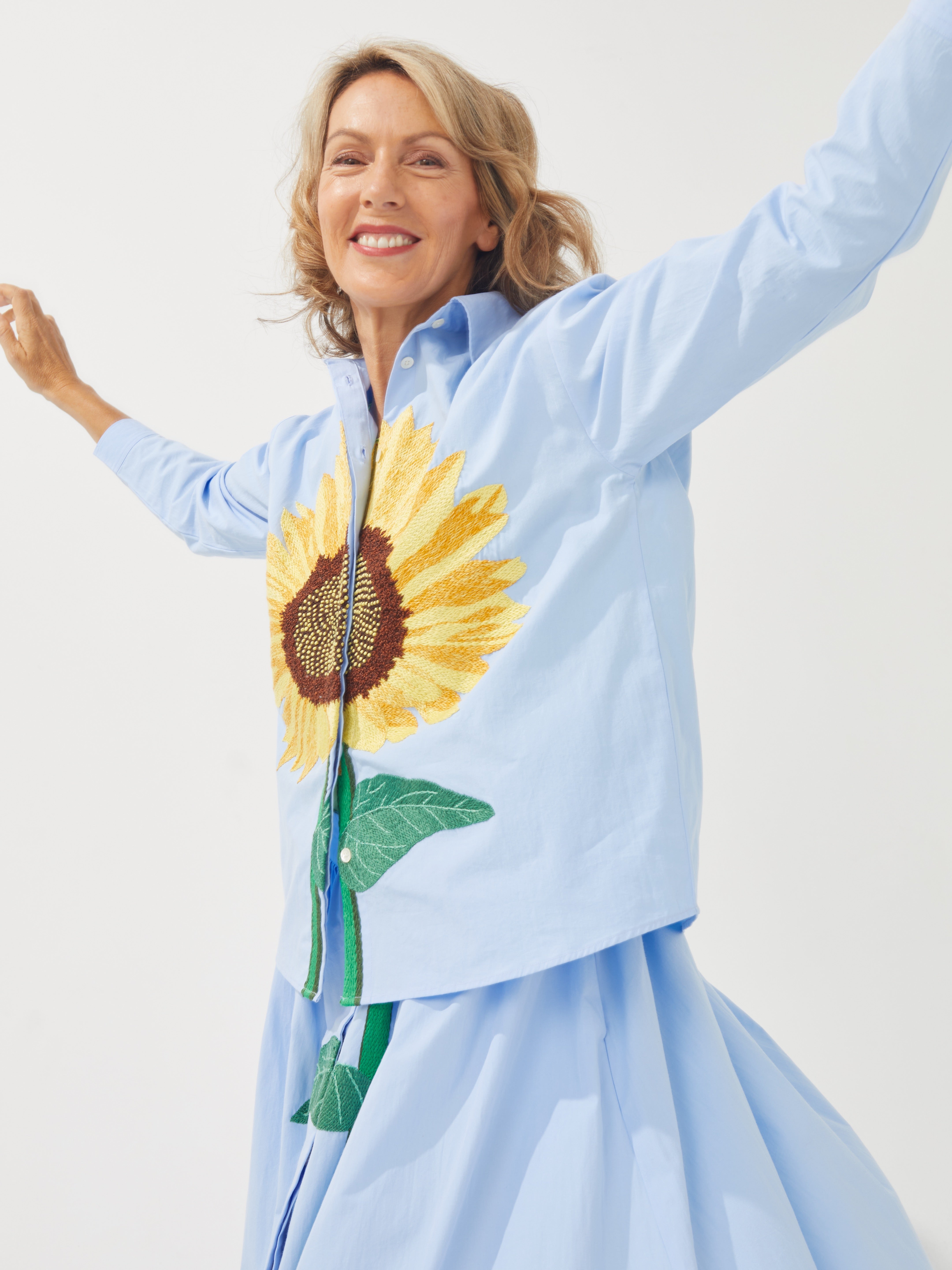 MII Les iconiques Chemise Alma Tournesol chemise coton XS-XXXL