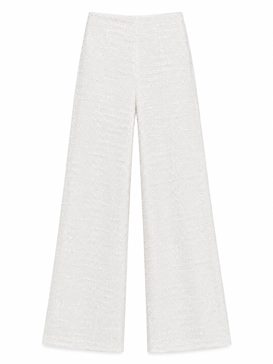 The Ethiquette Aphrodite Diamant pantalon tweed blanc taille XS-XL