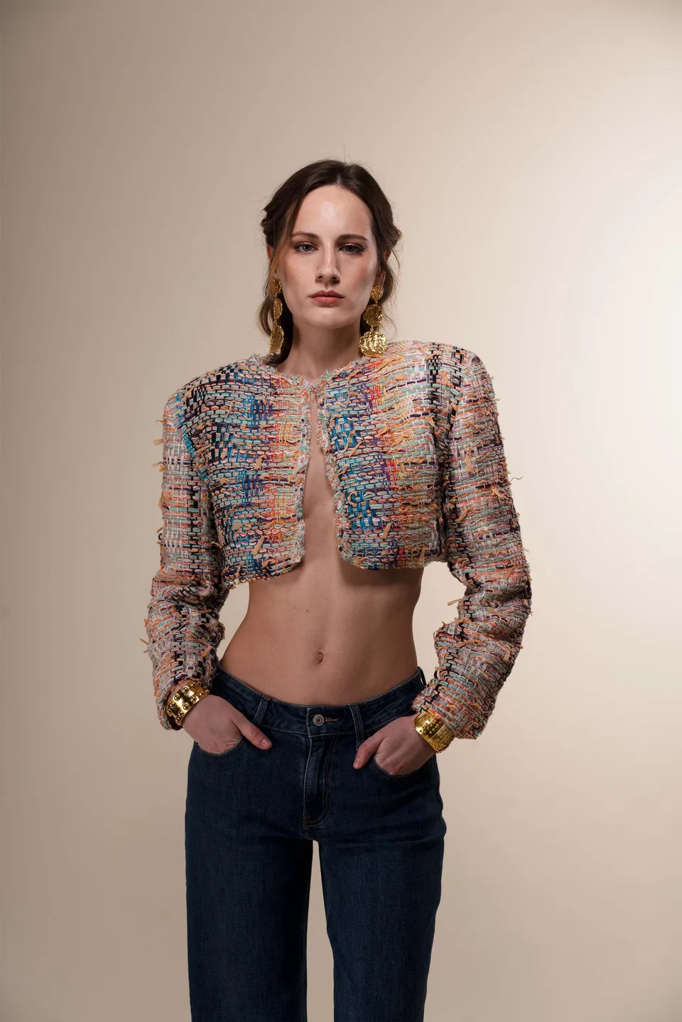The Ethiquette Vestes Louise Narcisse veste tweed XS-XL