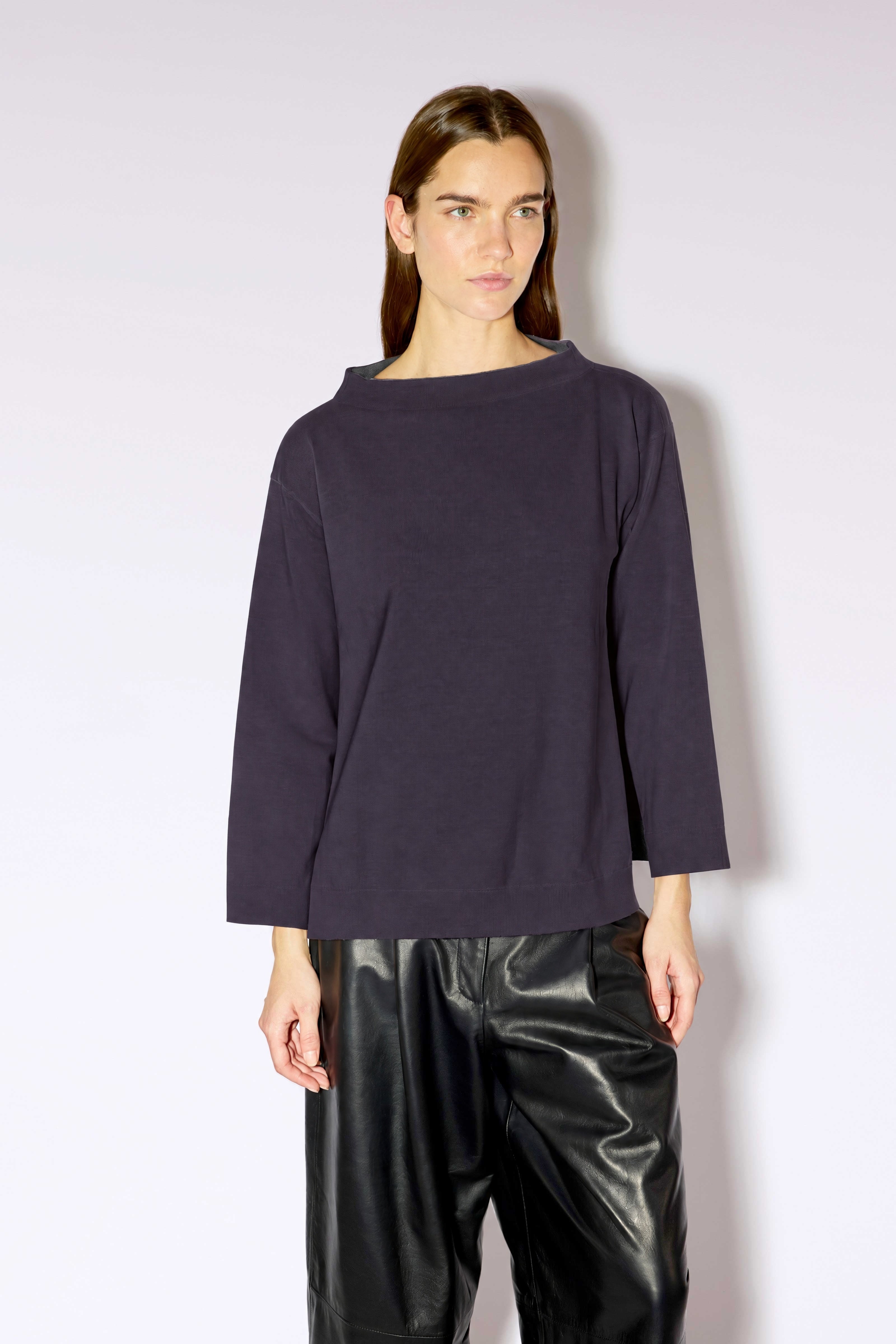 Liviana Conti Astrid pull noir laine mérinos XS