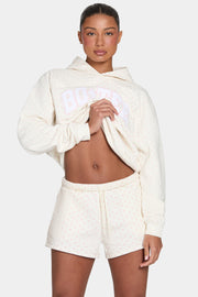 Oh Polly Shorts Sweat Shorts short femme pois blush