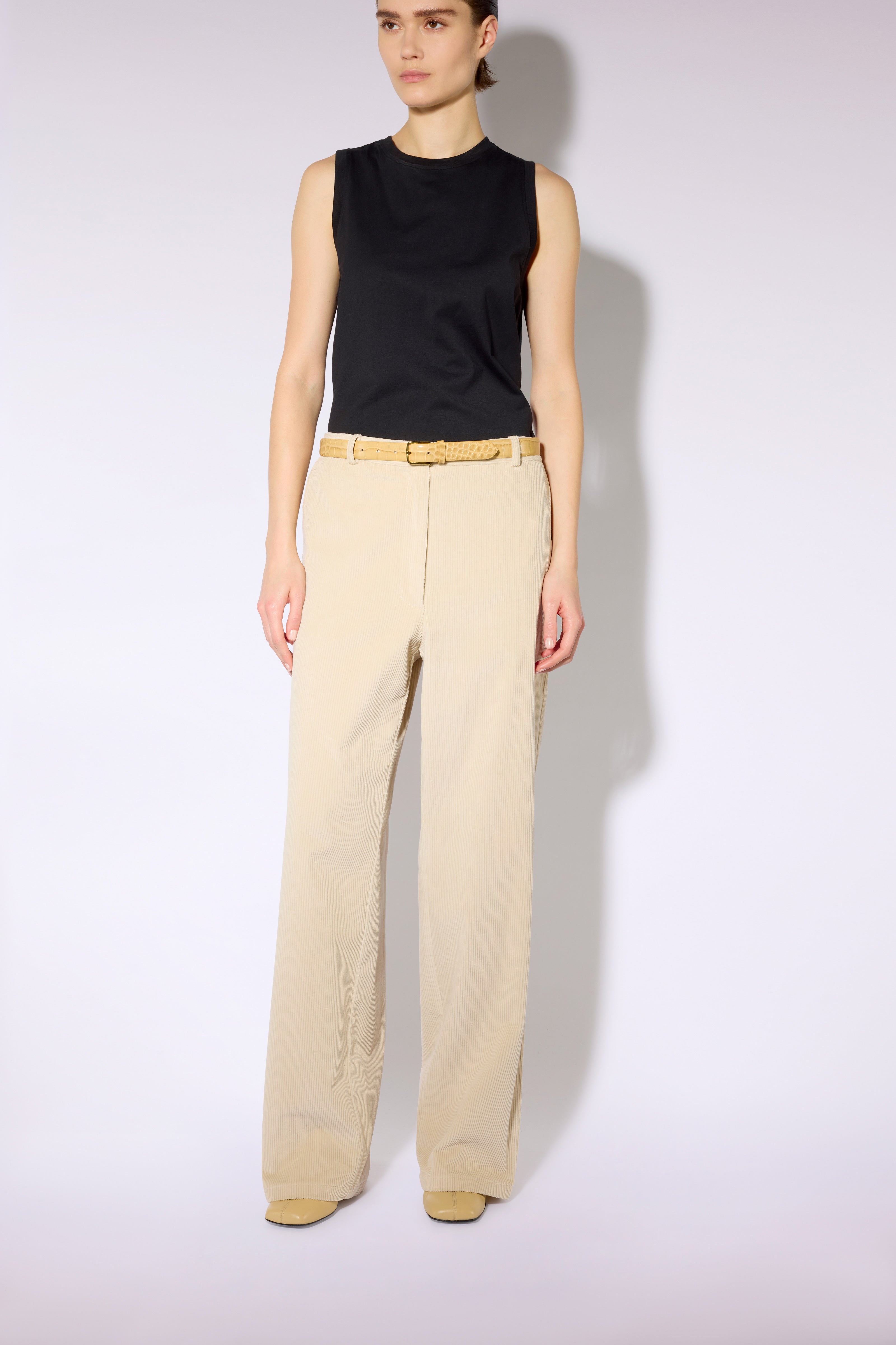 Liviana Conti Colby pantalon mocaccino droit