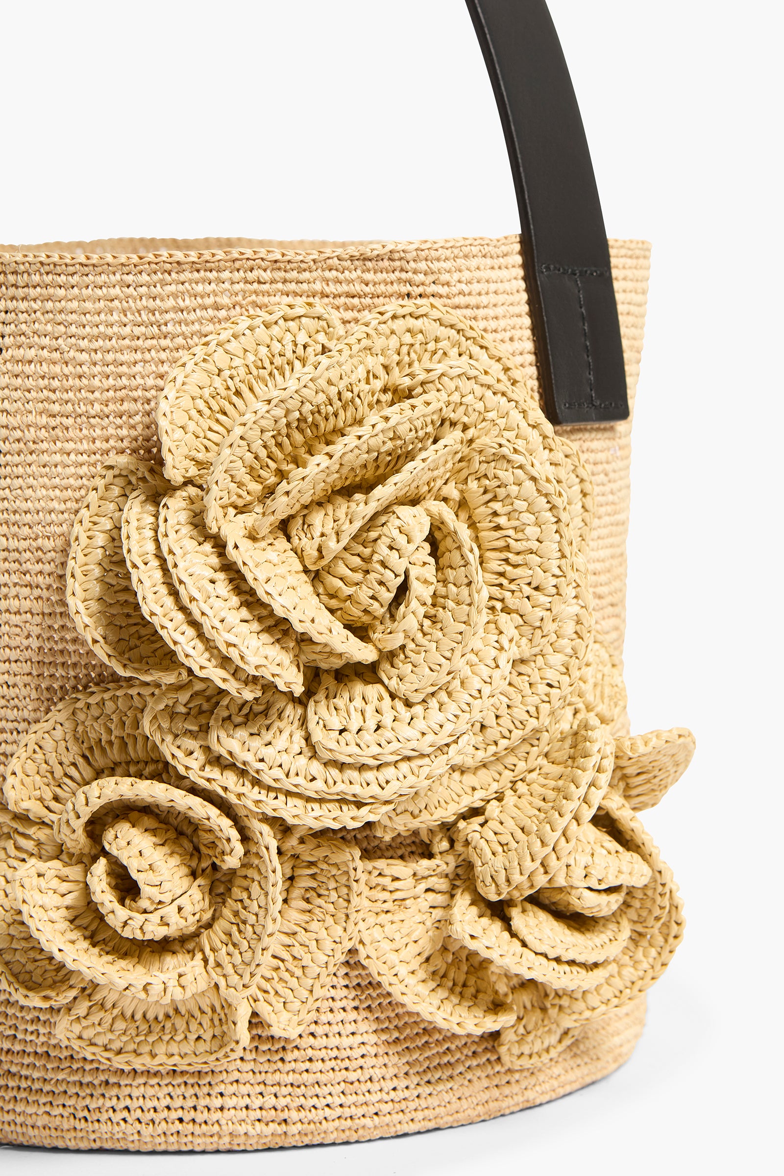 Liviana Conti Darcy sac raphia naturel TU