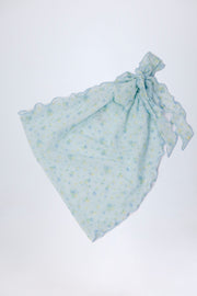 Oh Polly Swim Molinas paréo bleu floral mesh