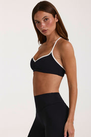 Oh Polly Bo+Tee BT11313 brassière noire maintien léger