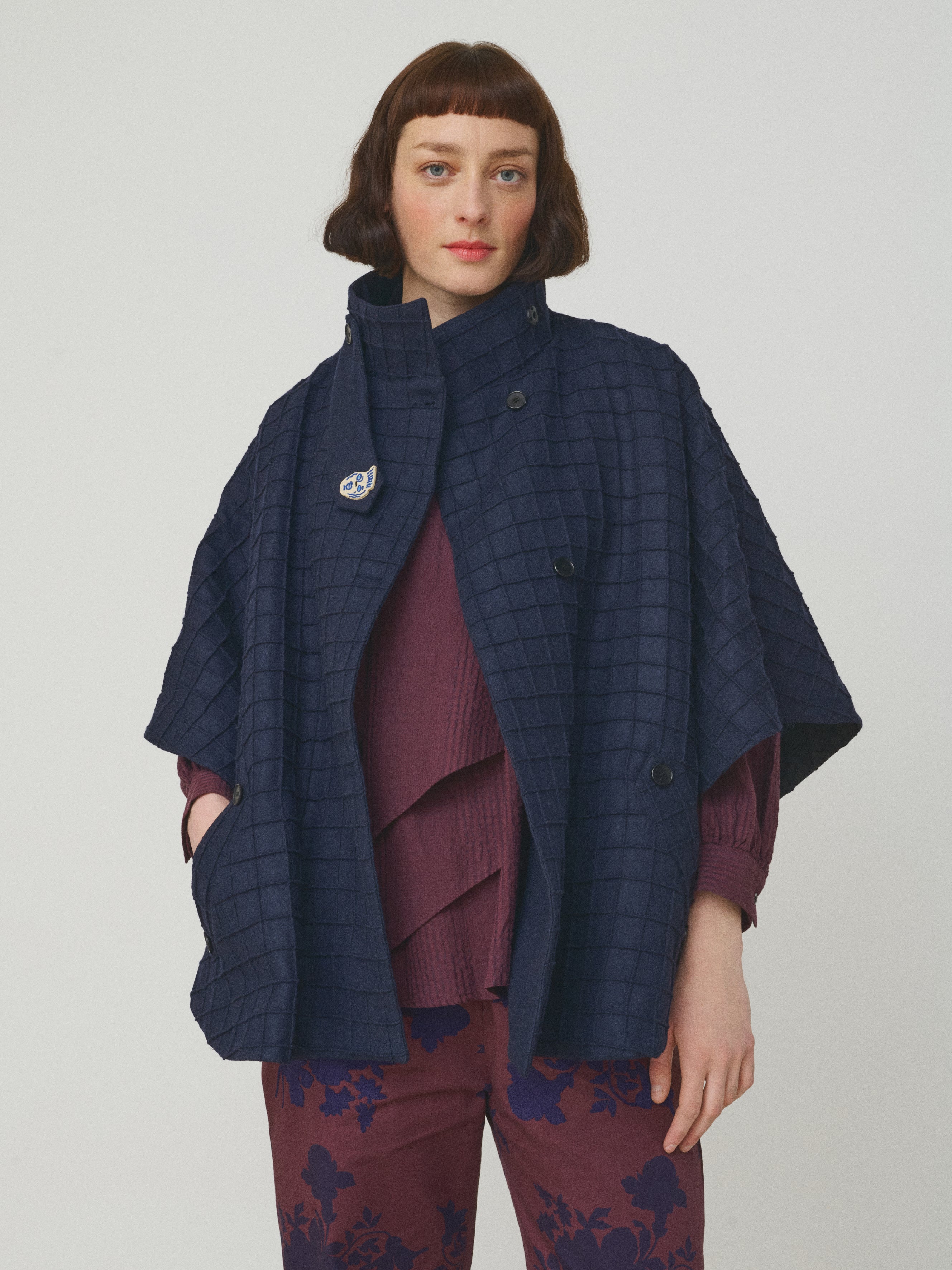 MII À table cape Les Unis femme bouton céramique