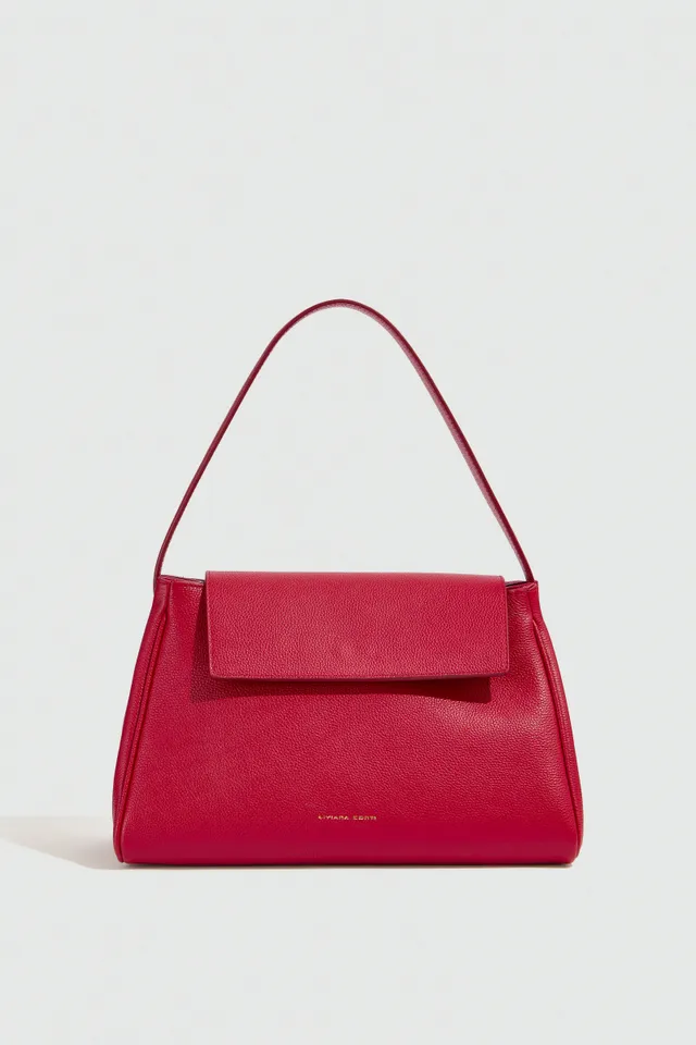 Liviana Conti Marlene sac bandoulière cuir paprika