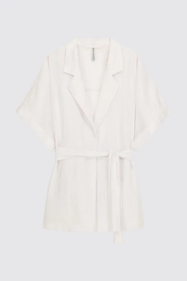 Liviana Conti Darnell veste lin blanche 38-48