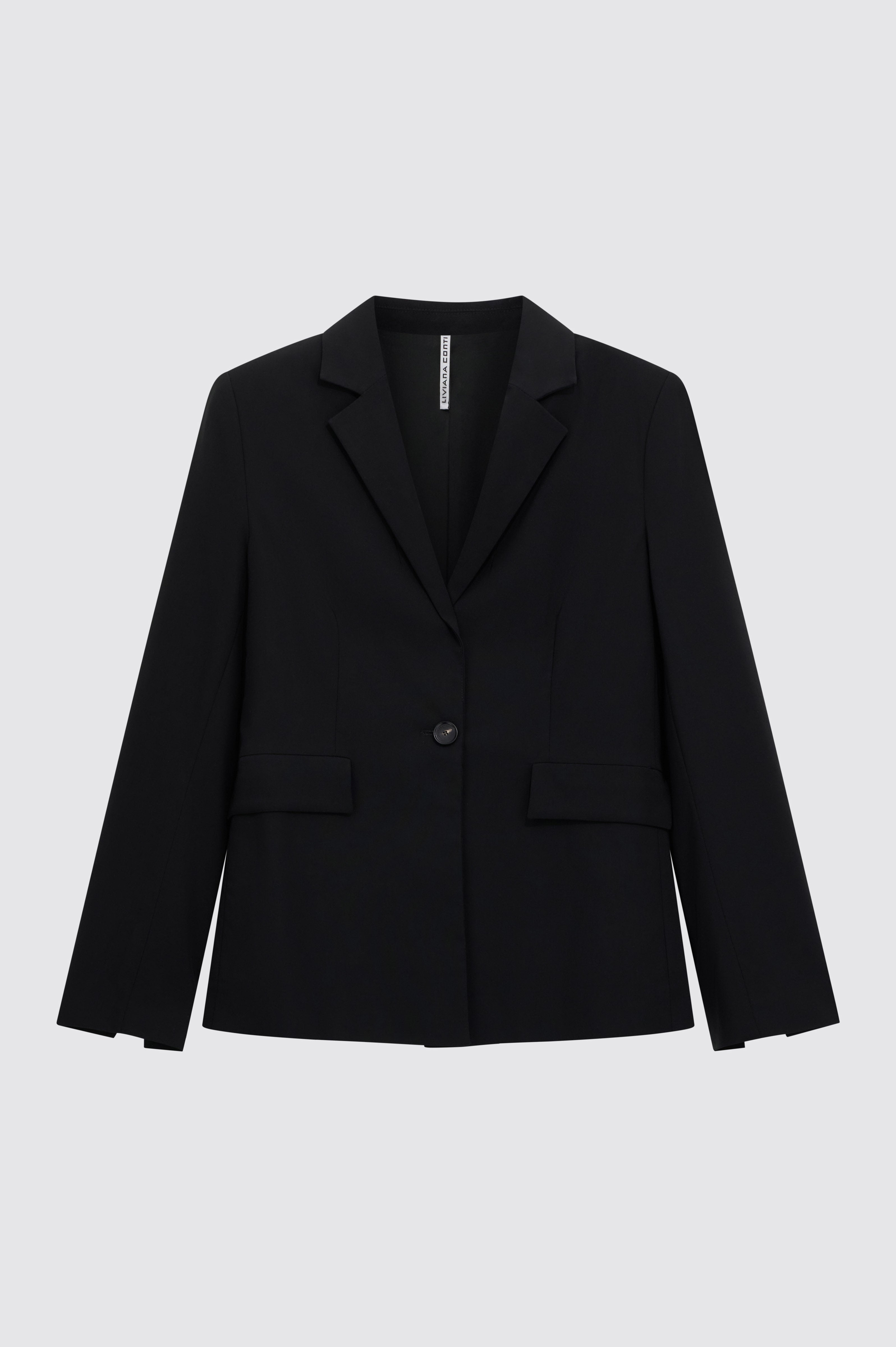 Liviana Conti Vince blazer femme noir viscose cintré 38-48