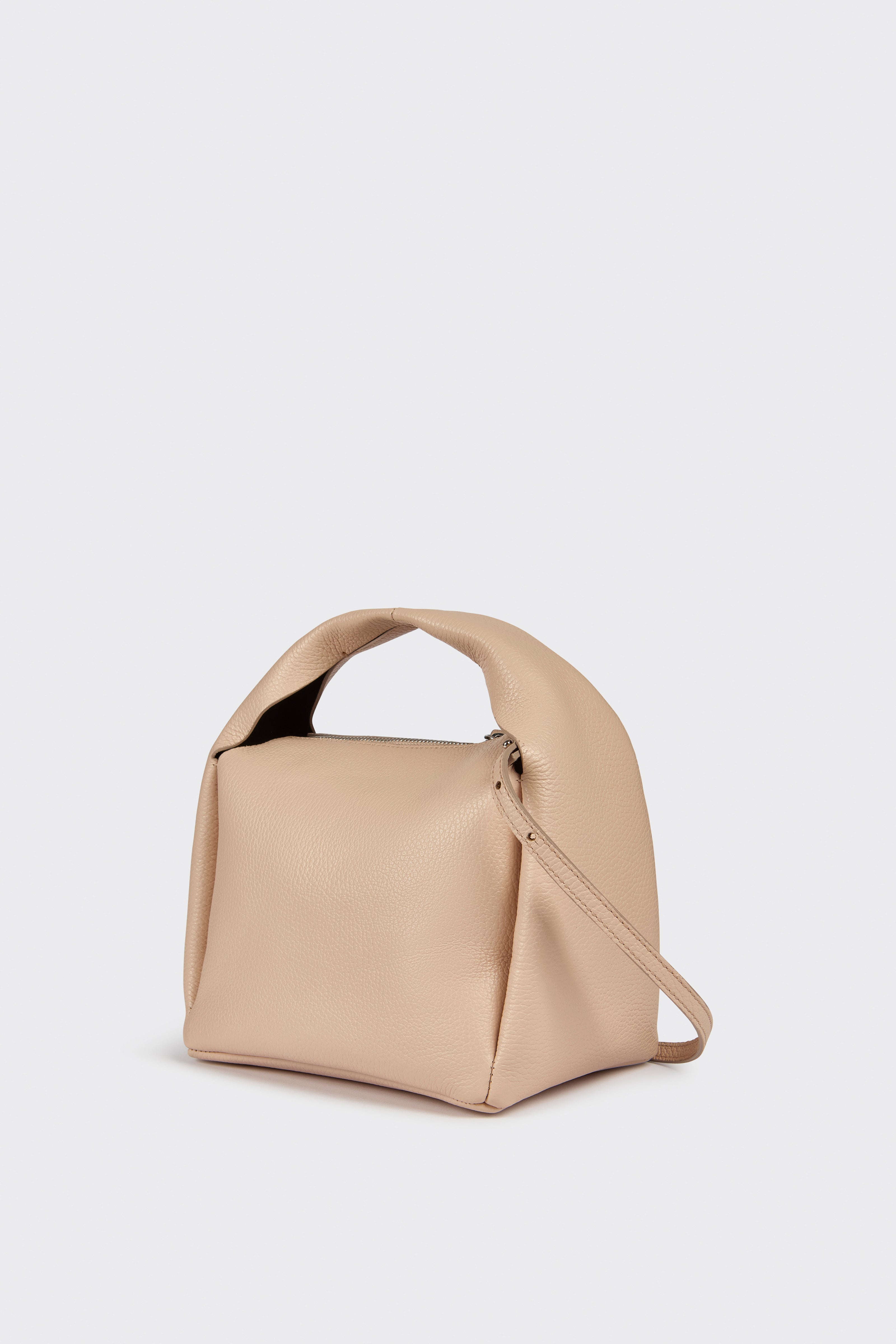 Liviana Conti Joseline sac hobo small noir cuir grainé