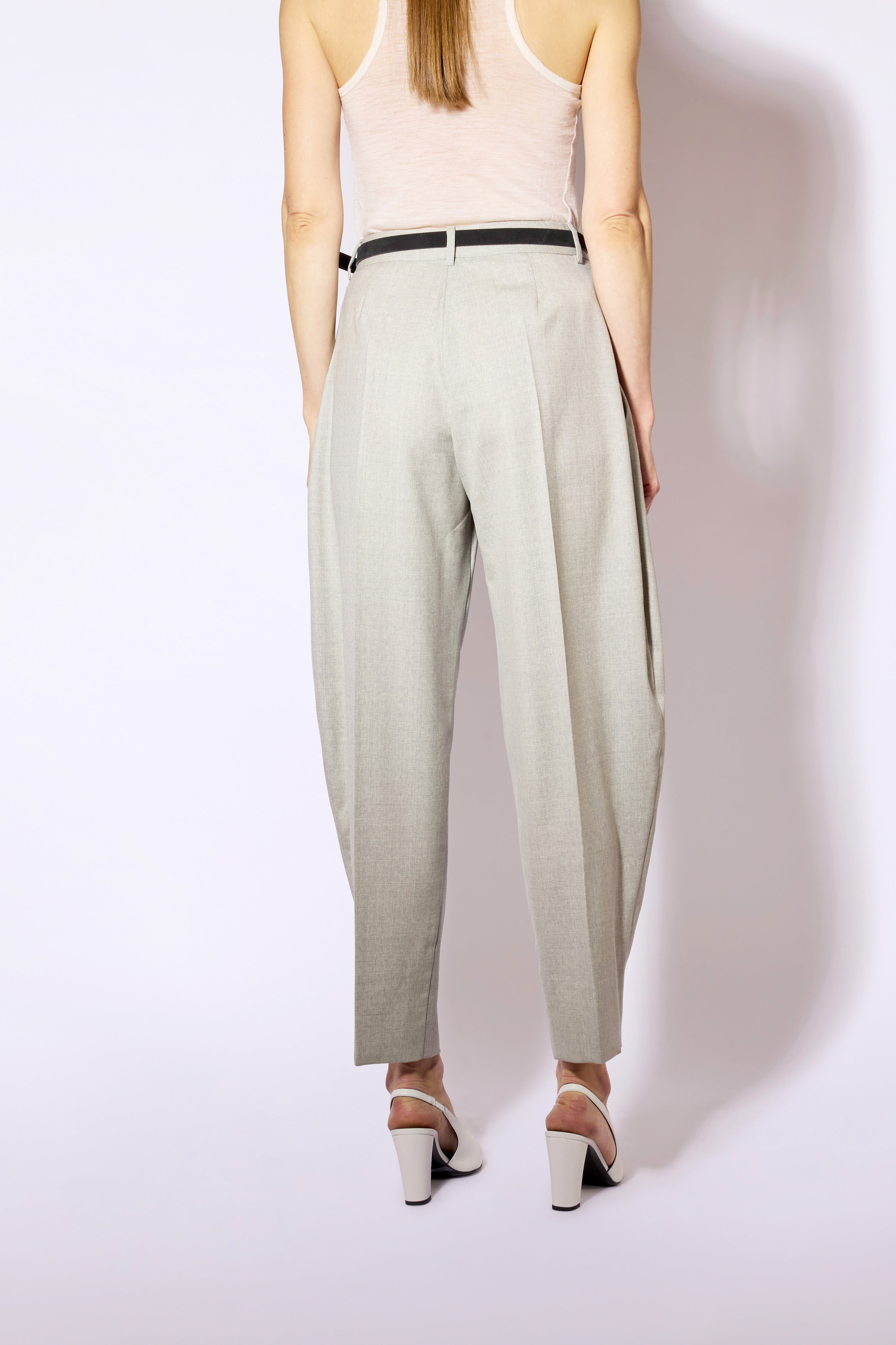 Liviana Conti Donald pantalon ballon laine noir