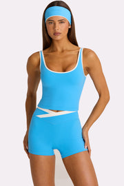 Oh Polly Bo+Tee Soft Active débardeur bleu électrique
