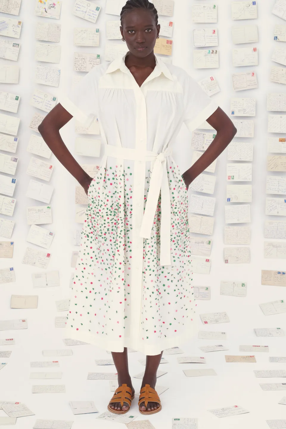 Mii en carte postale Robe Lauris La Provence robe fleurs XS-XL