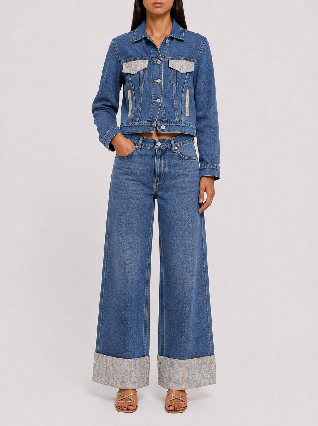 The Ethiquette Narcisse jean denim Atlantis taille M