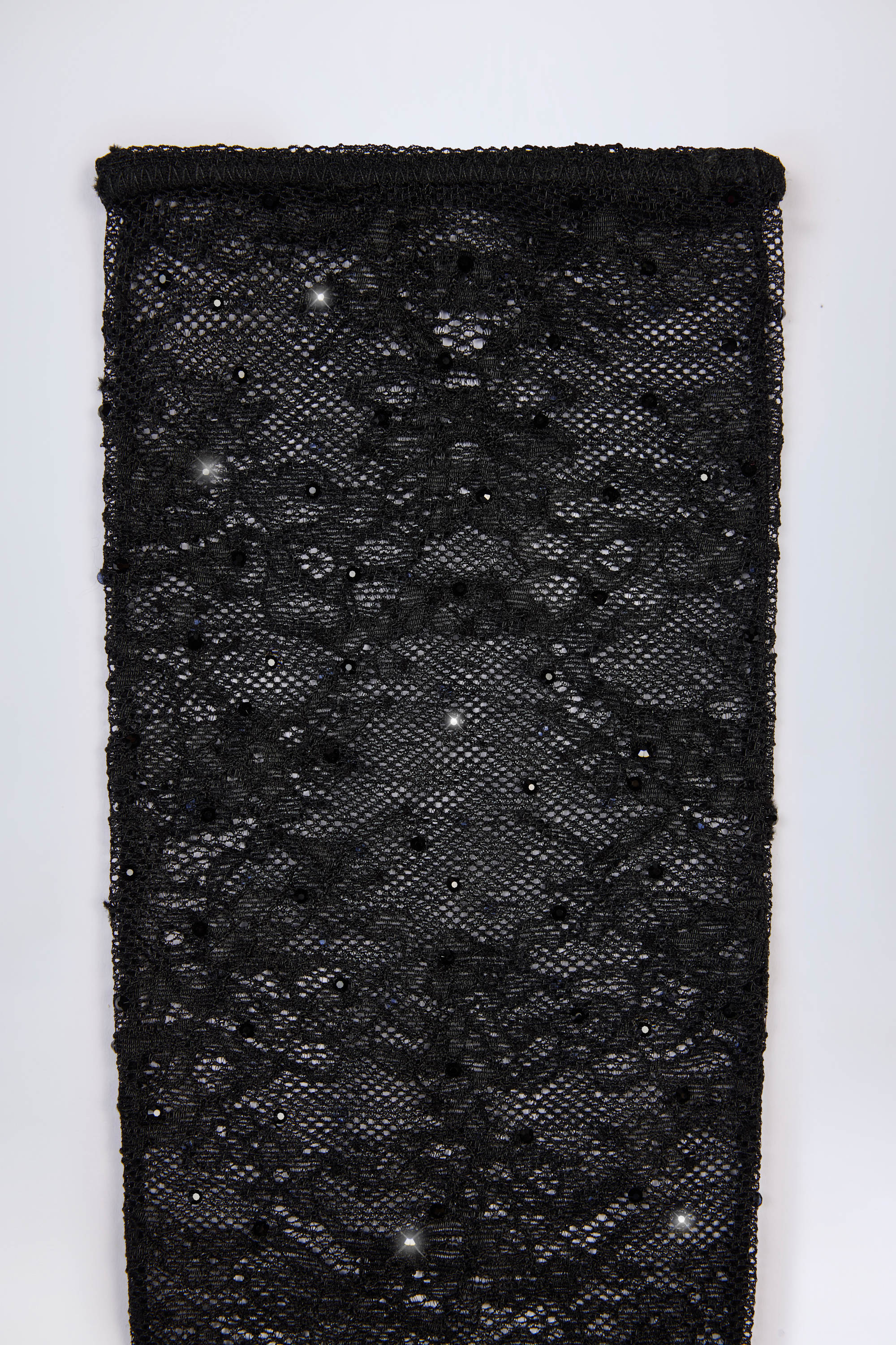 Oh Polly Poe gants dentelle noirs taille unique