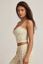 Oh Polly Tops Isalie 14333 Caraco Jaune Citron Modal