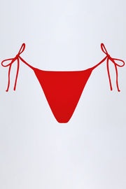 Oh Polly Swim Cove bas bikini rouge cheeky
