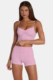 Oh Polly Bo+Tee Soft Active Mini Short Rose Sweet Pink