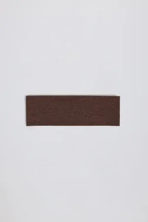 Oh Polly Bo+Tee headband Pecan Marl marron chiné taille unique