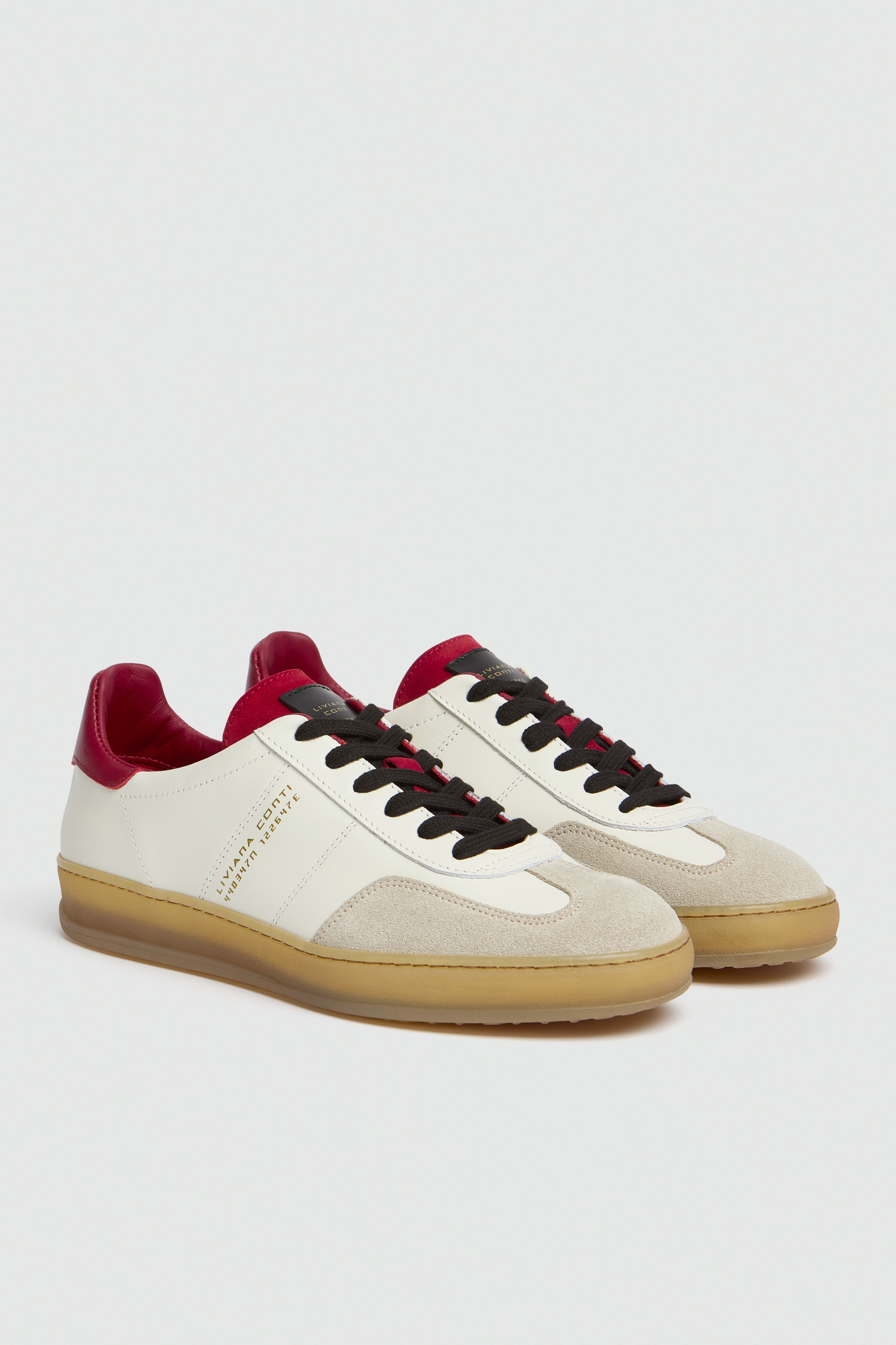 Liviana Conti Delia sneakers cuir pomice