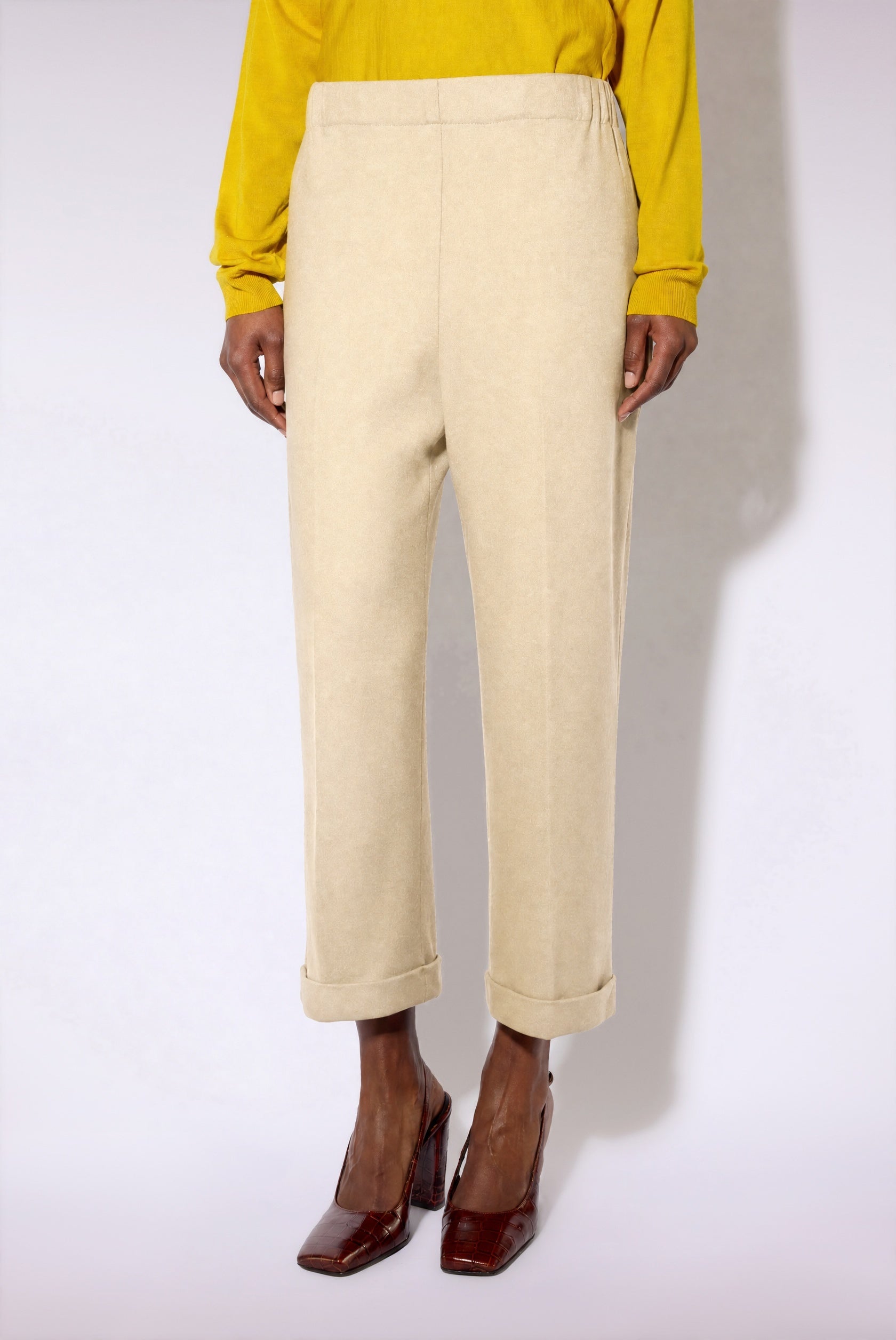 Liviana Conti Claude pantalon classique coloris Espresso