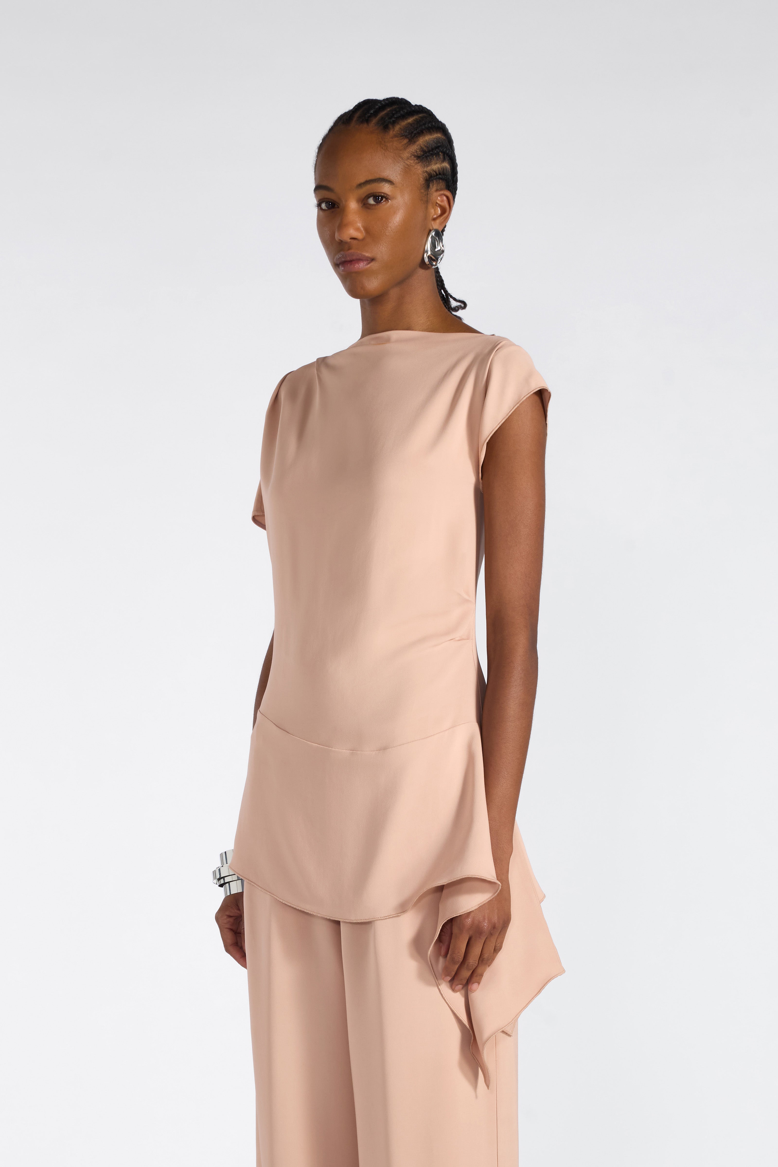 Liviana Conti Nolan pantalon polline 38 palazzo viscose